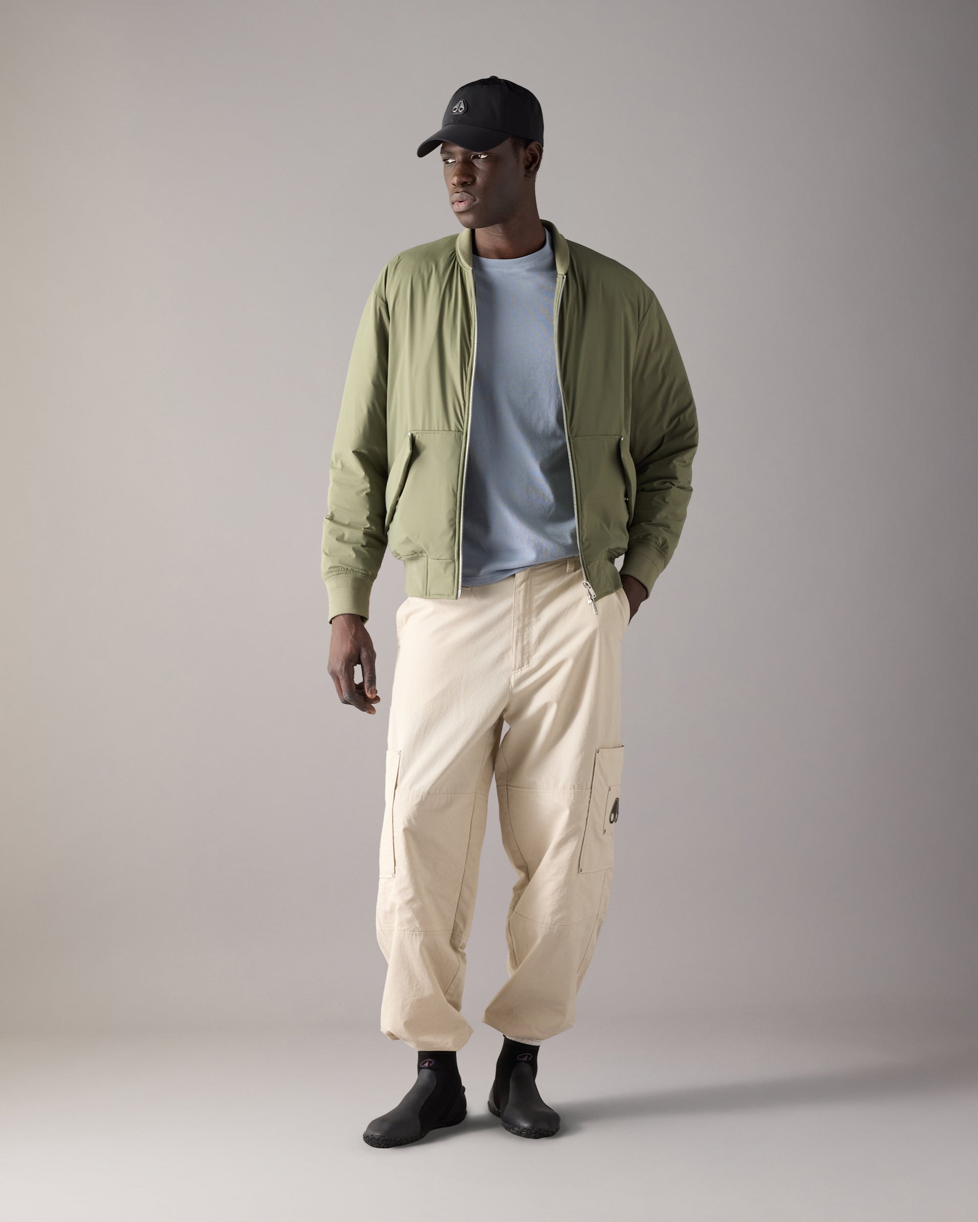 Brixton Down Bomber Jacket | Men | Moose Knuckles