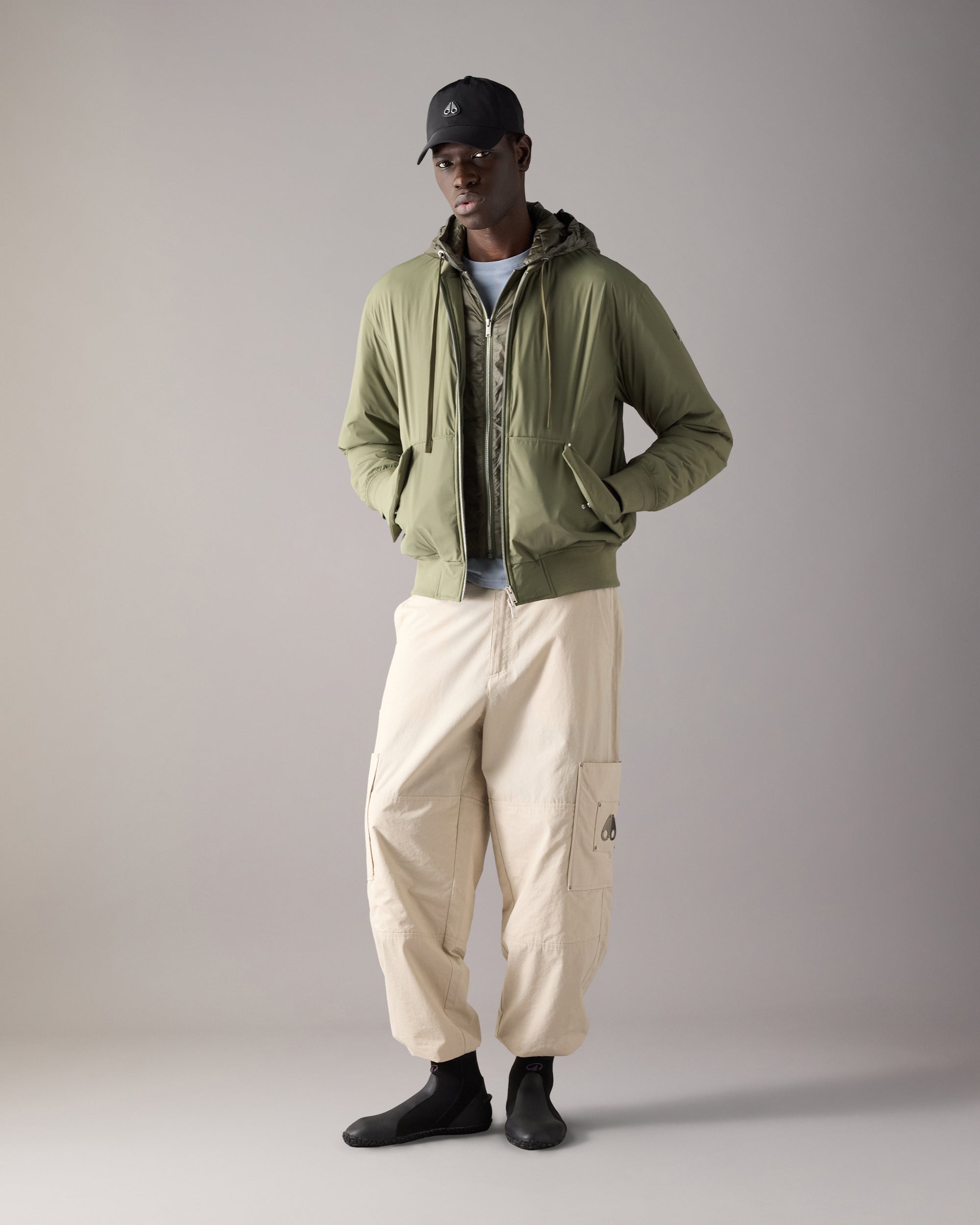 Brixton Down Bomber Jacket | Men | Moose Knuckles