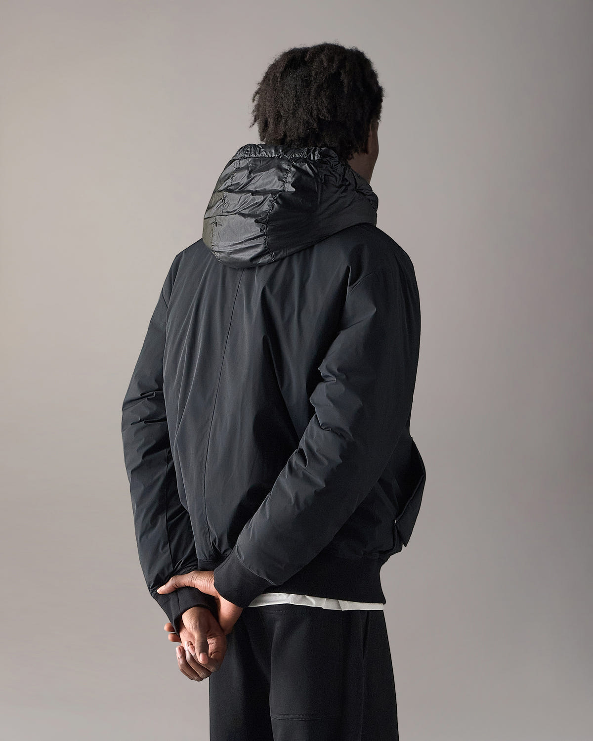 Moose Knuckles - M35MB047 - Brixton Down Bomber Jacket - MENS -  - Back