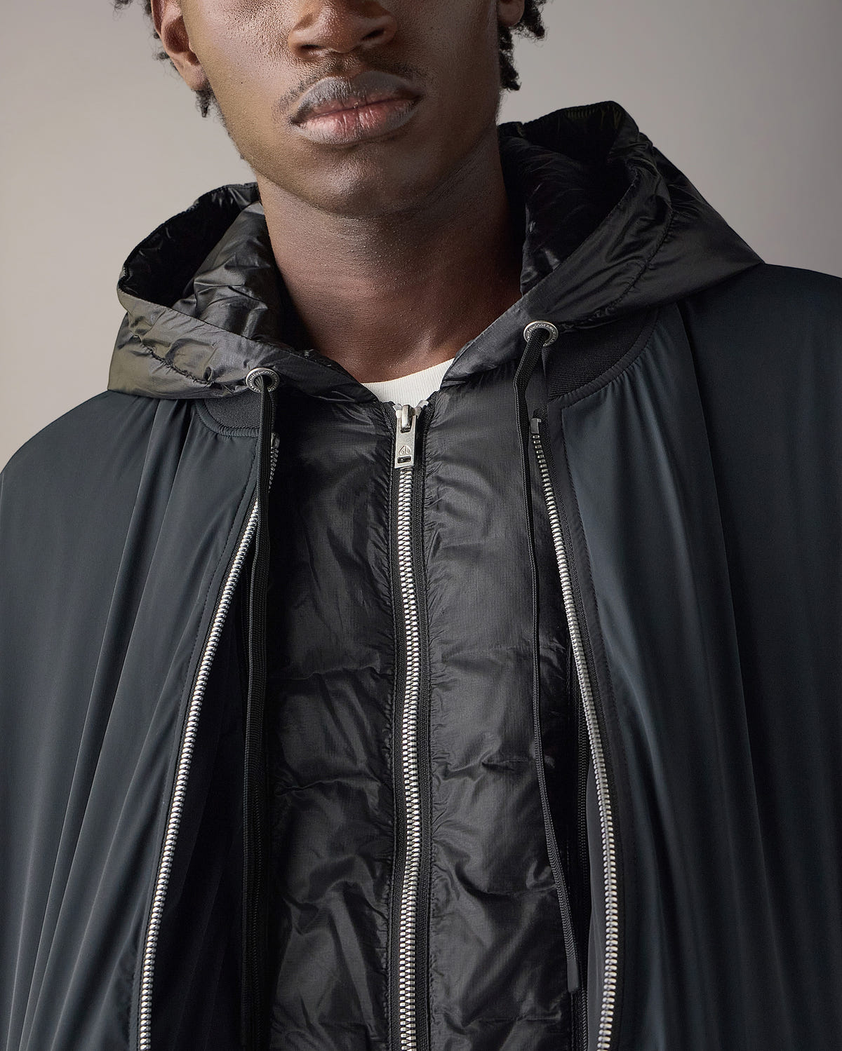 Moose Knuckles - M35MB047 - Brixton Down Bomber Jacket - MENS -  - Detail1