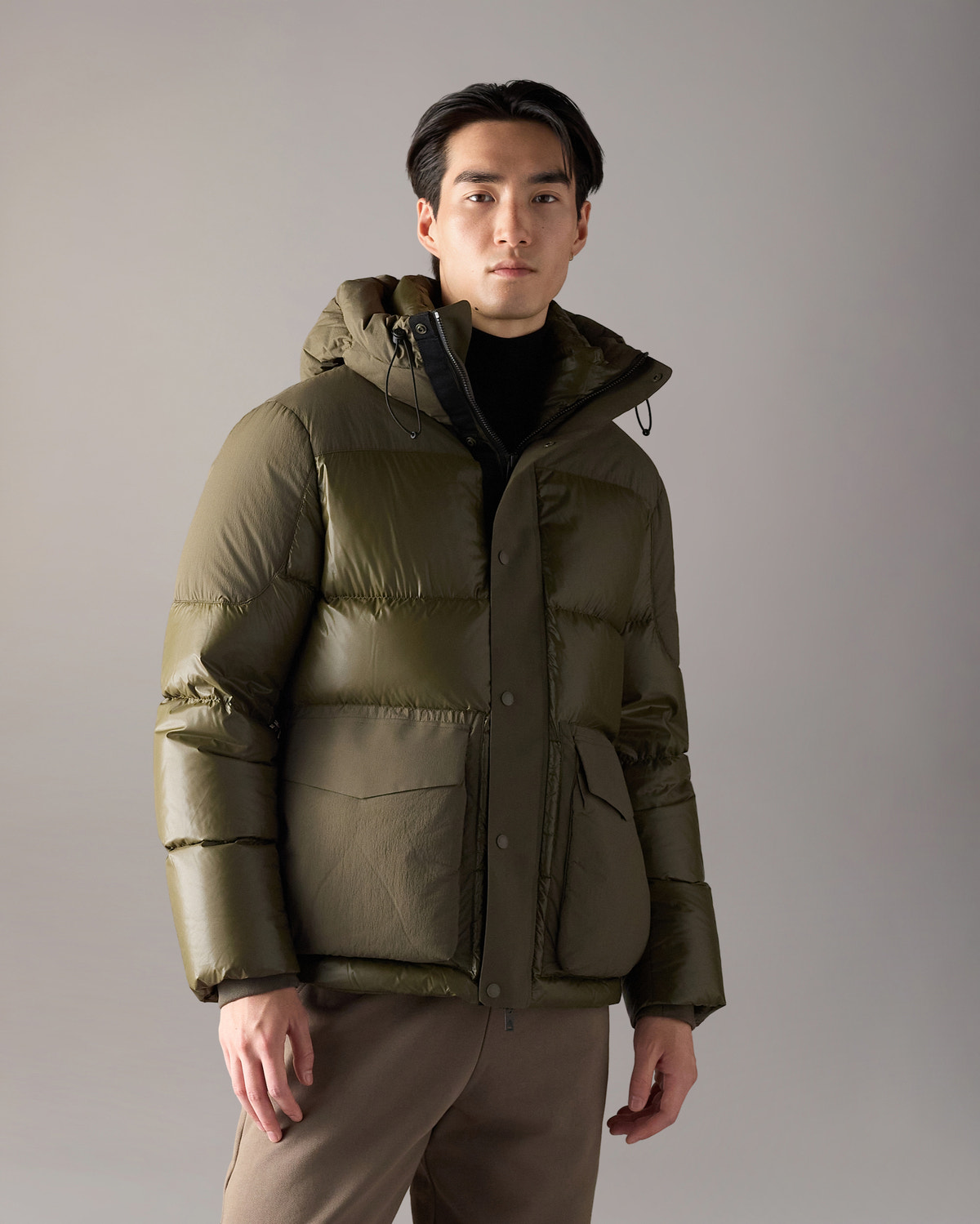 Moose Knuckles - M35MJ108 - Briar 3Q Down Puffer - MENS -  - Front Category