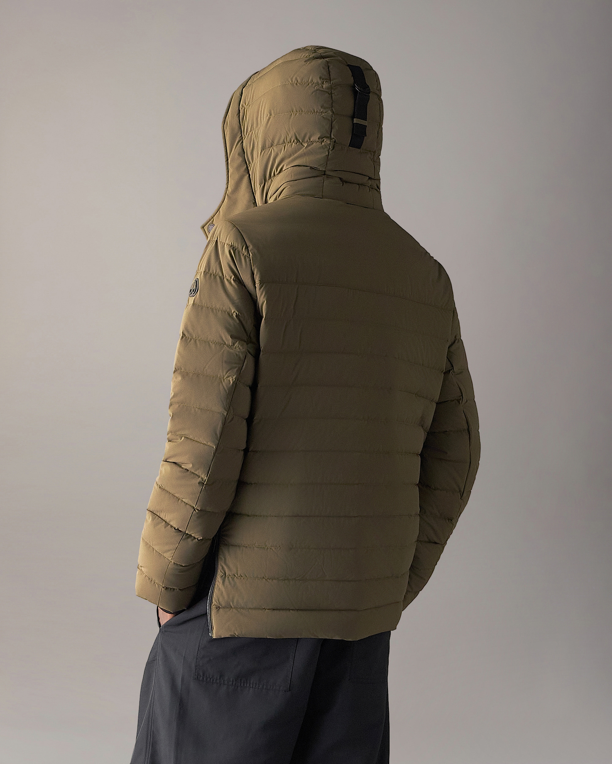 Moose Knuckles - M35MJ111 - Greystone Down Jacket - MENS -  - Back