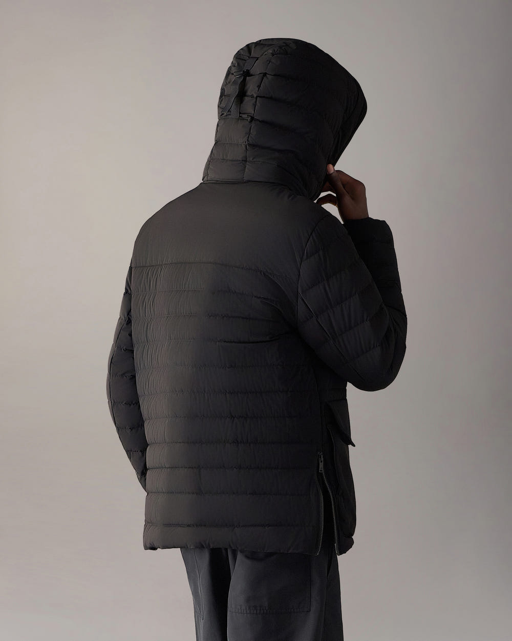 Moose Knuckles - M35MJ111 - Greystone Down Jacket - MENS -  - Back