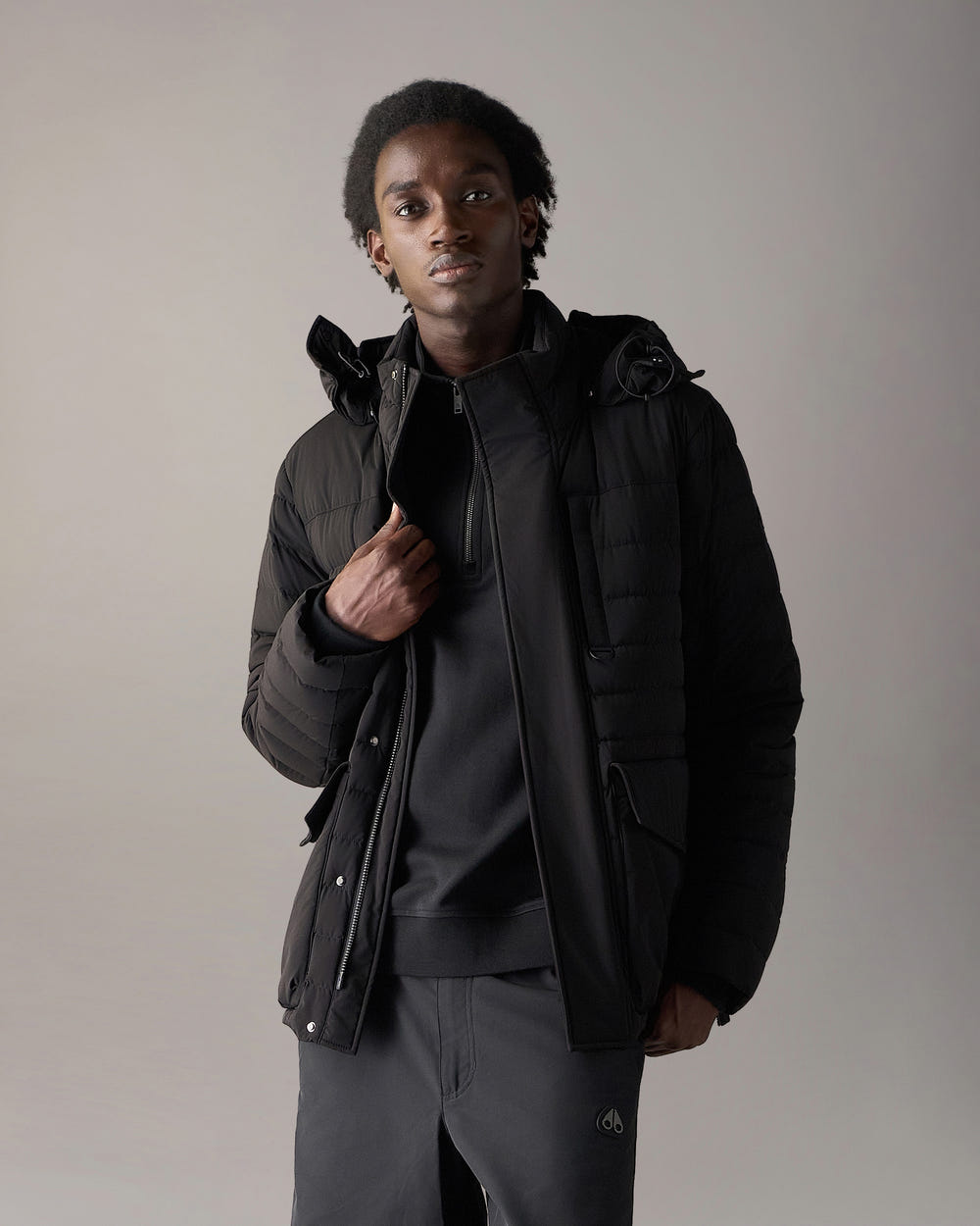 Moose Knuckles - M35MJ111 - Greystone Down Jacket - MENS -  - Front Category