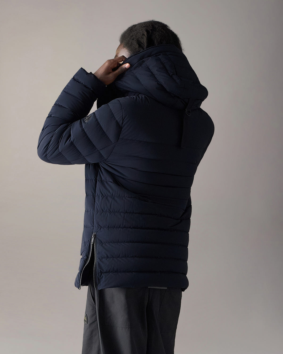 Moose Knuckles - M35MJ111 - Greystone Down Jacket - MENS -  - Back
