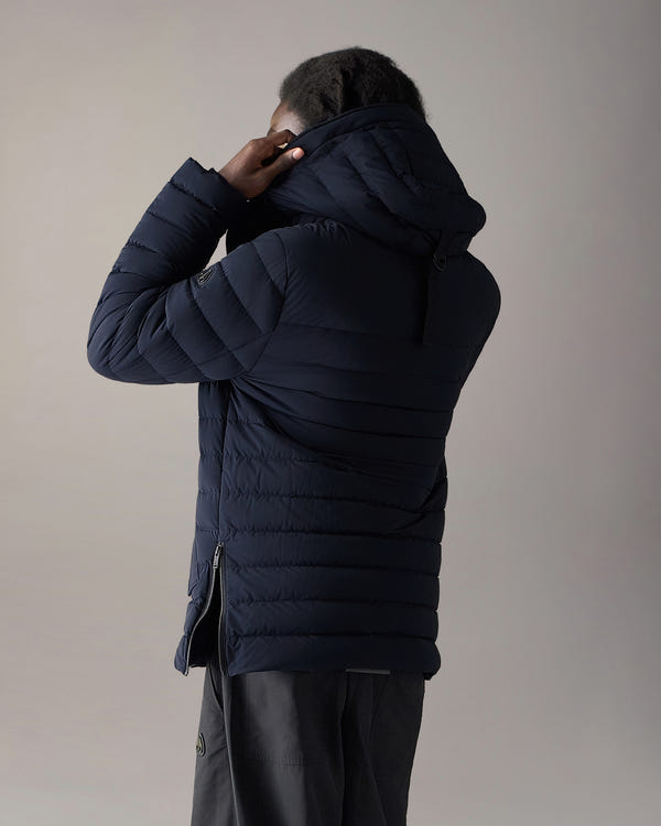 Moose Knuckles - M35MJ111 - Greystone Down Jacket - MENS -  - Back