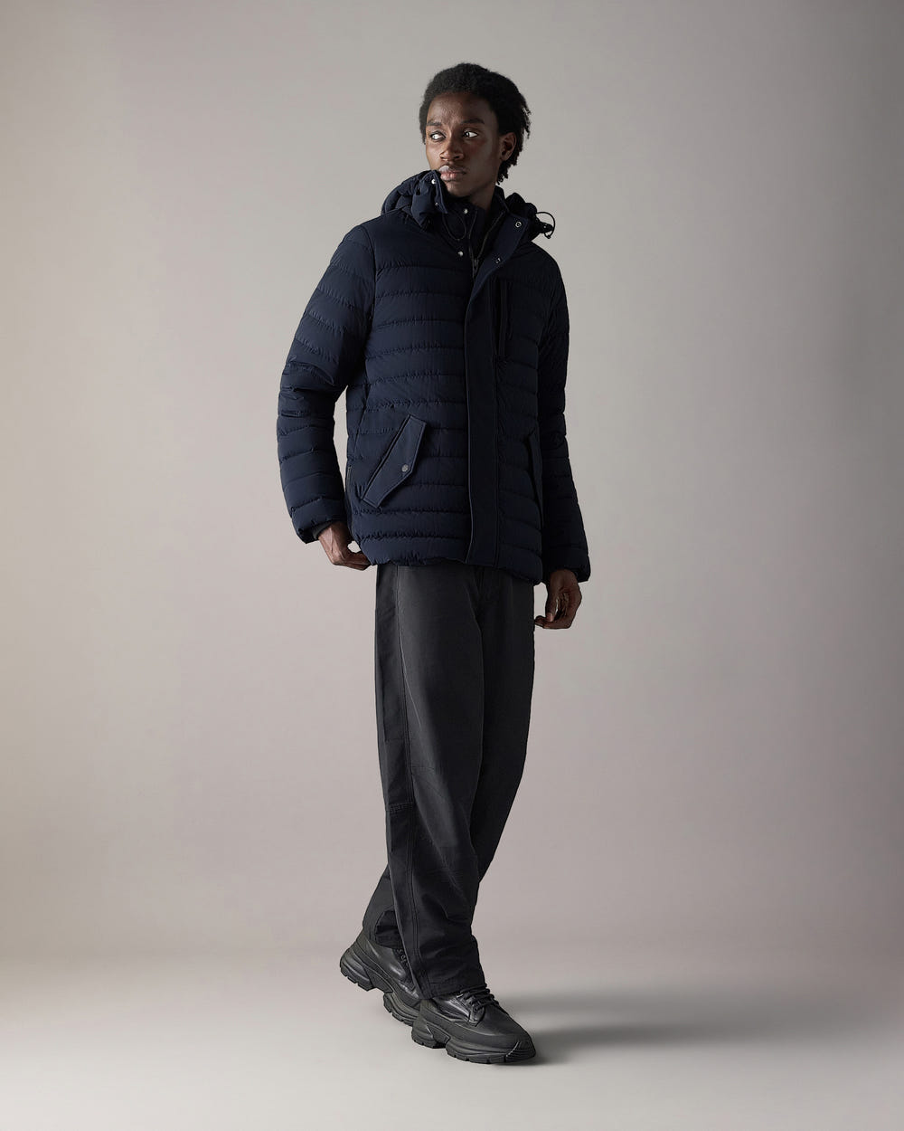 Moose Knuckles - M35MJ111 - Greystone Down Jacket - MENS -  - Front
