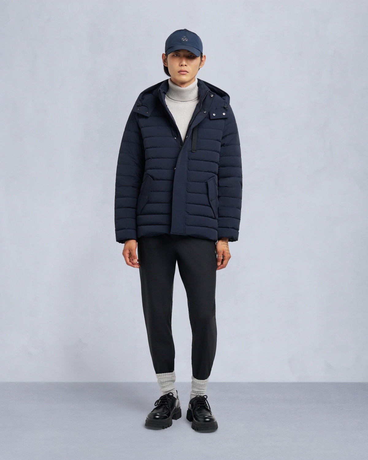 Moose Knuckles - M35MJ111 - GREYSTONE 3Q JACKET - MENS -  - Front Category