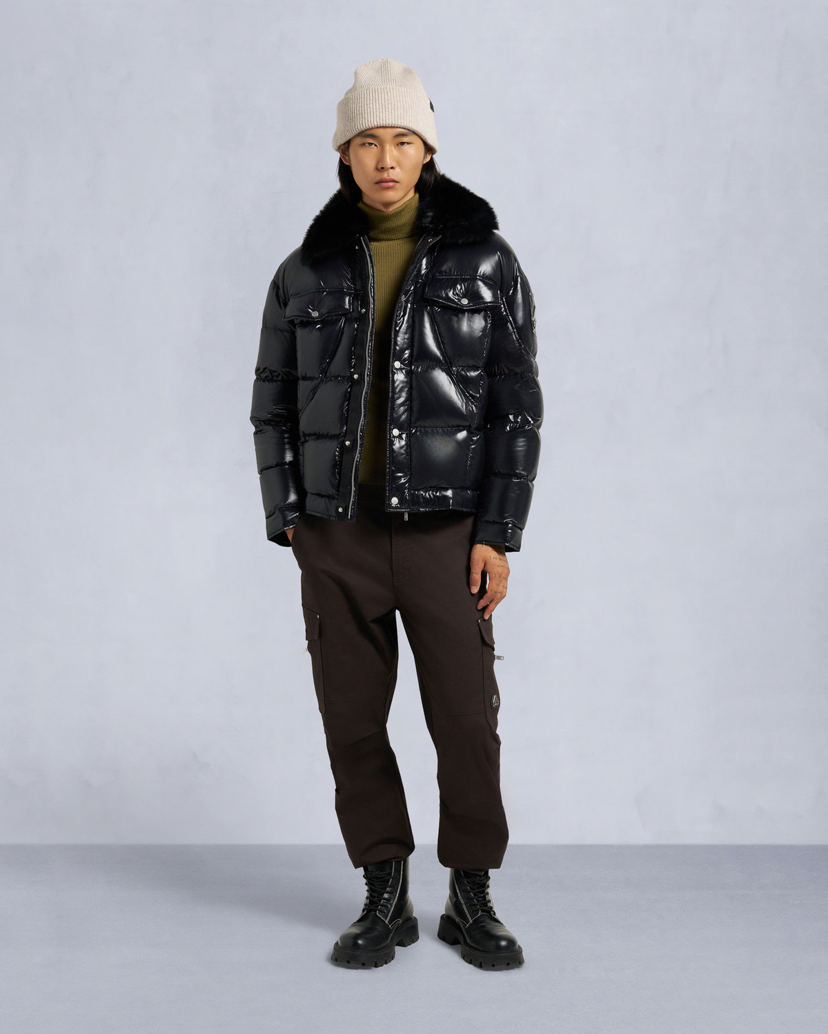 Moose Knuckles - M35MJ118S - Briar Shirt Jacket - MENS -  - Front Category