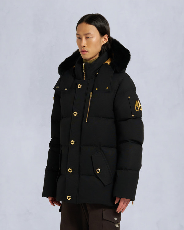 Moose Knuckles - M35MJ128GS - ORIGINAL SHEARLING TRIM 3Q JACKET Gold Series - MENS -  - Front
