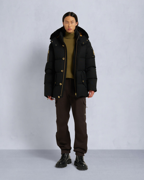 Moose Knuckles - M35MJ128GS - ORIGINAL SHEARLING TRIM 3Q JACKET Gold Series - MENS -  - Front Category