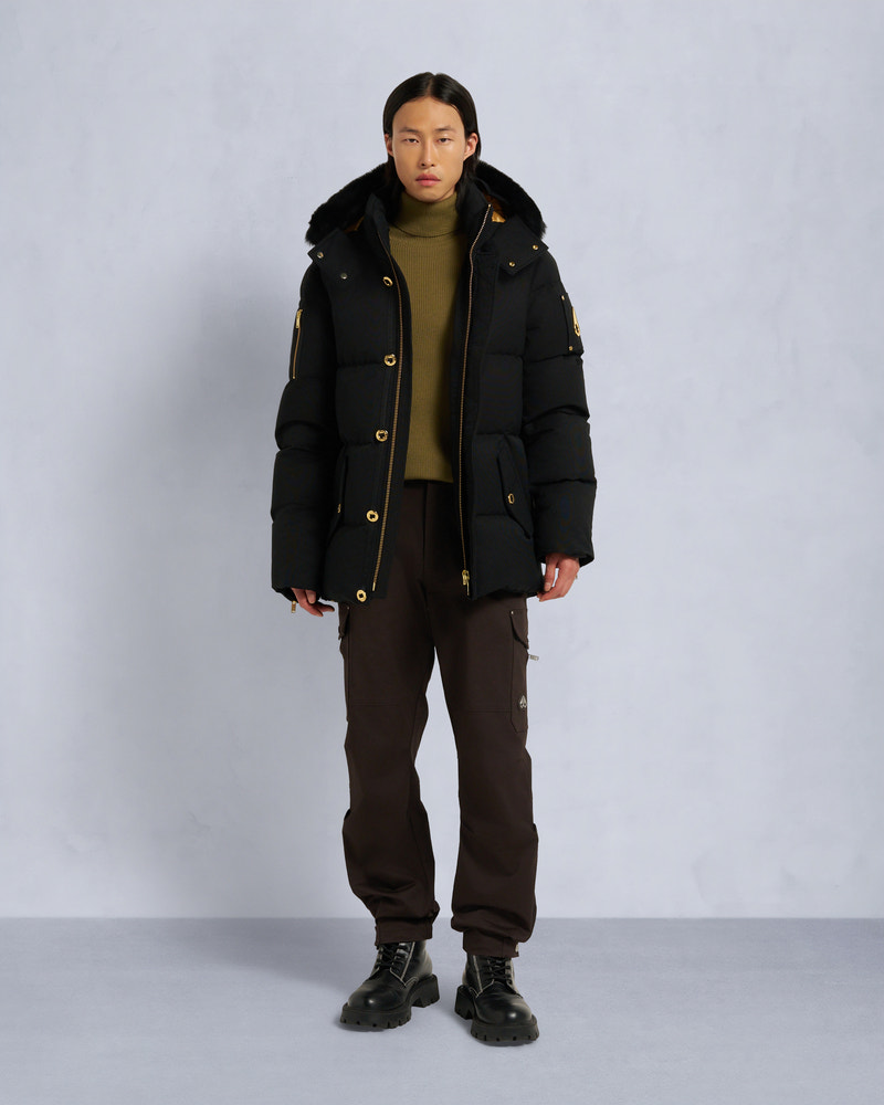 Moose Knuckles - M35MJ128GS - ORIGINAL SHEARLING TRIM 3Q JACKET Gold Series - MENS -  - Front Category