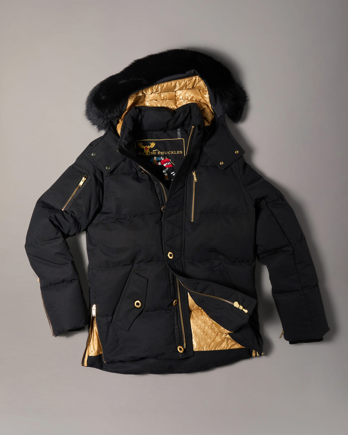 Moose Knuckles - M35MJ128GS - Gold Series Original 3Q Down Jacket - MENS -  - GM