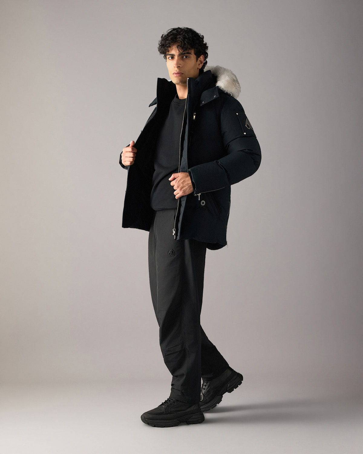 Moose Knuckles - M35MJ128S - ORIGINAL SHEARLING TRIM 3Q JACKET - MENS -  - Front