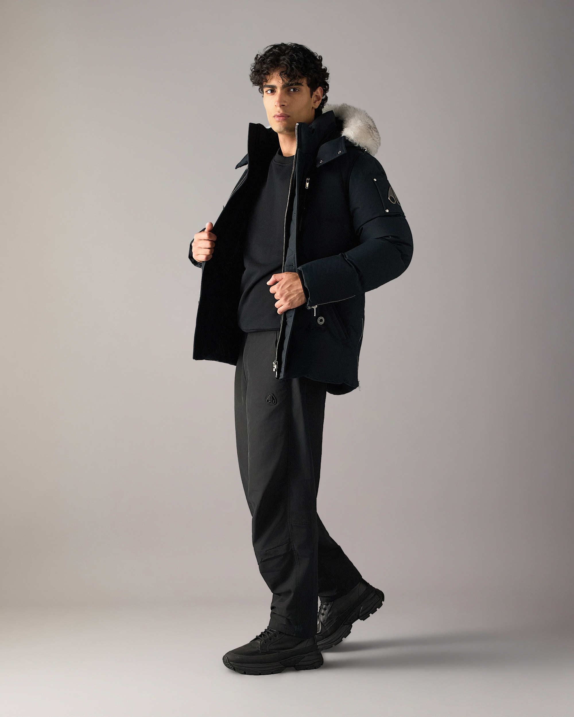 Moose Knuckles - M35MJ128S - ORIGINAL SHEARLING TRIM 3Q JACKET - MENS -  - Front