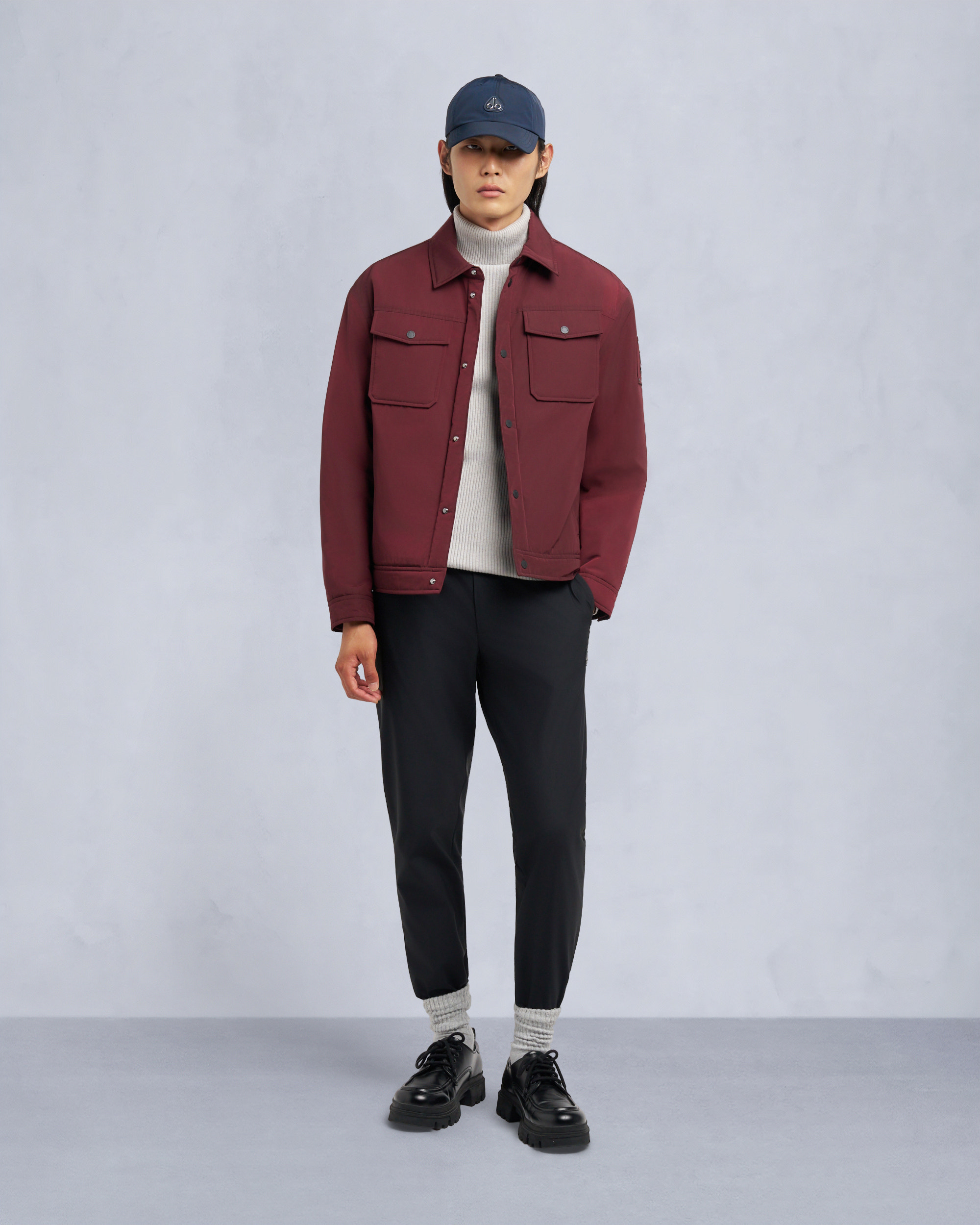 Moose Knuckles - M35MJ167 - Jacques Bunny Shirt Jacket - MENS -  - Front Category