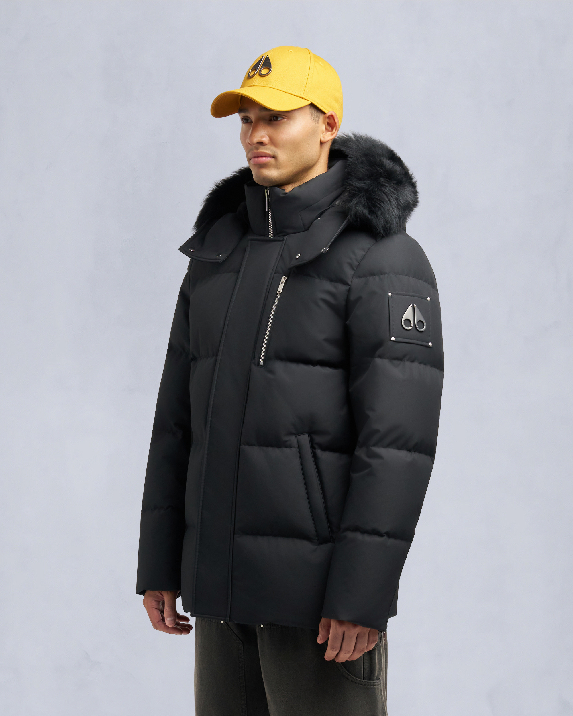 Moose Knuckles - M35MJ178S - Cloud 3Q Shearling Trim  Jacket - MENS -  - Front