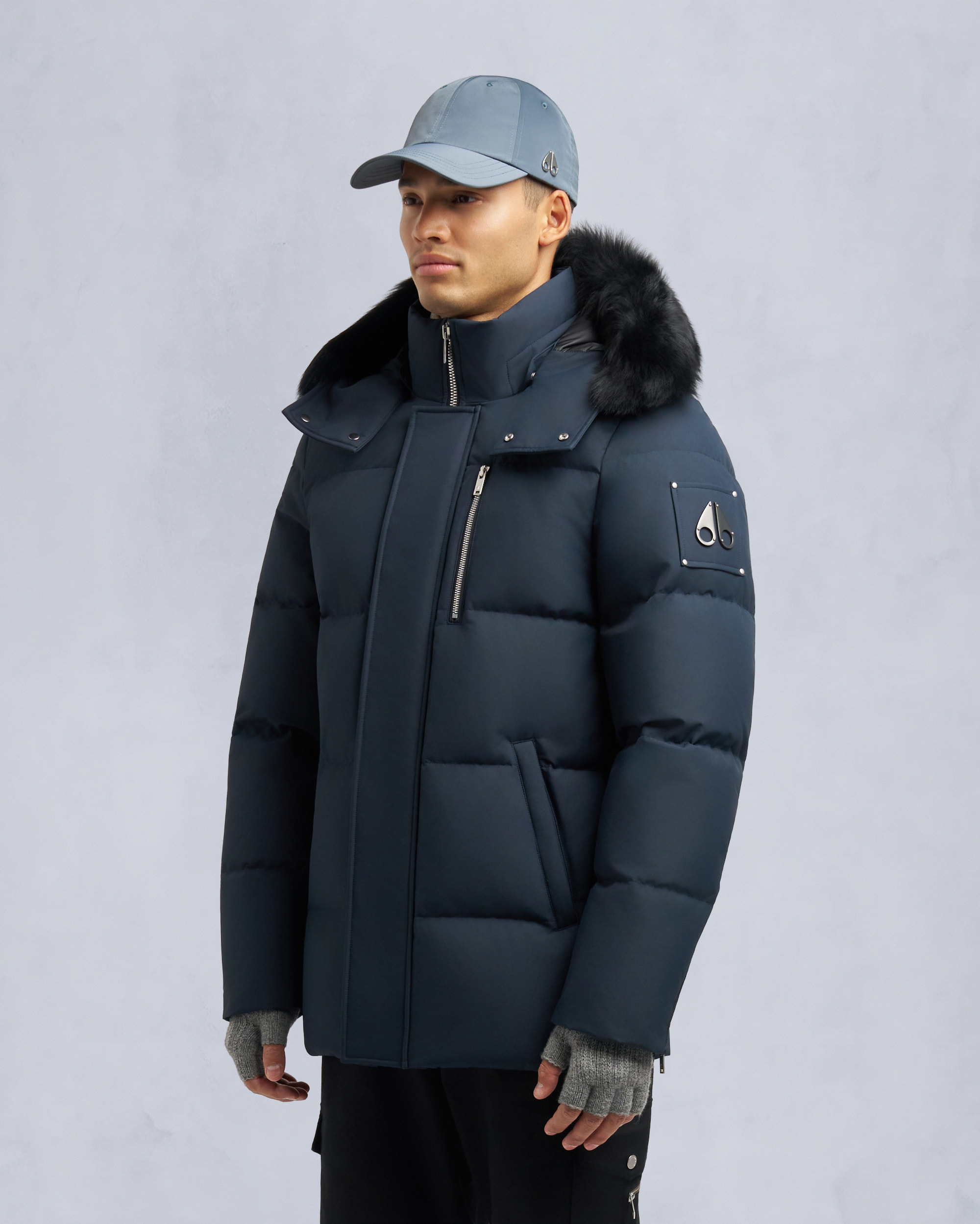 Moose Knuckles - M35MJ178S - Cloud 3Q Shearling Trim  Jacket - MENS -  - Front