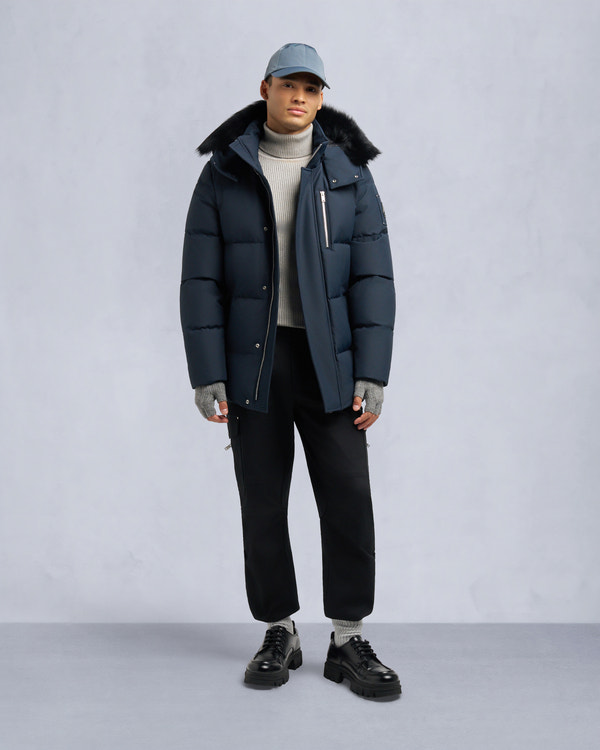 Moose Knuckles - M35MJ178S - Cloud 3Q Shearling Jacket - MENS -  - Front Category