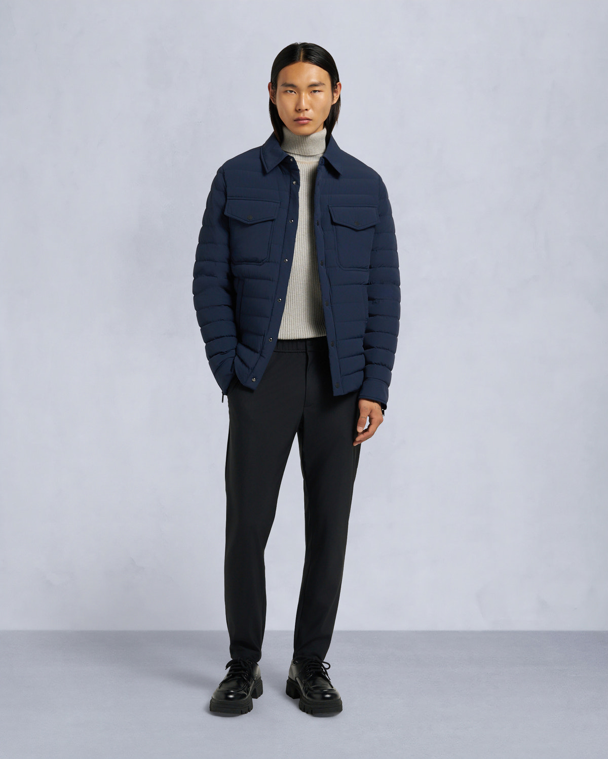 Moose Knuckles - M35MJ183 - Lennox Shirt Jacket - MENS -  - Front Category