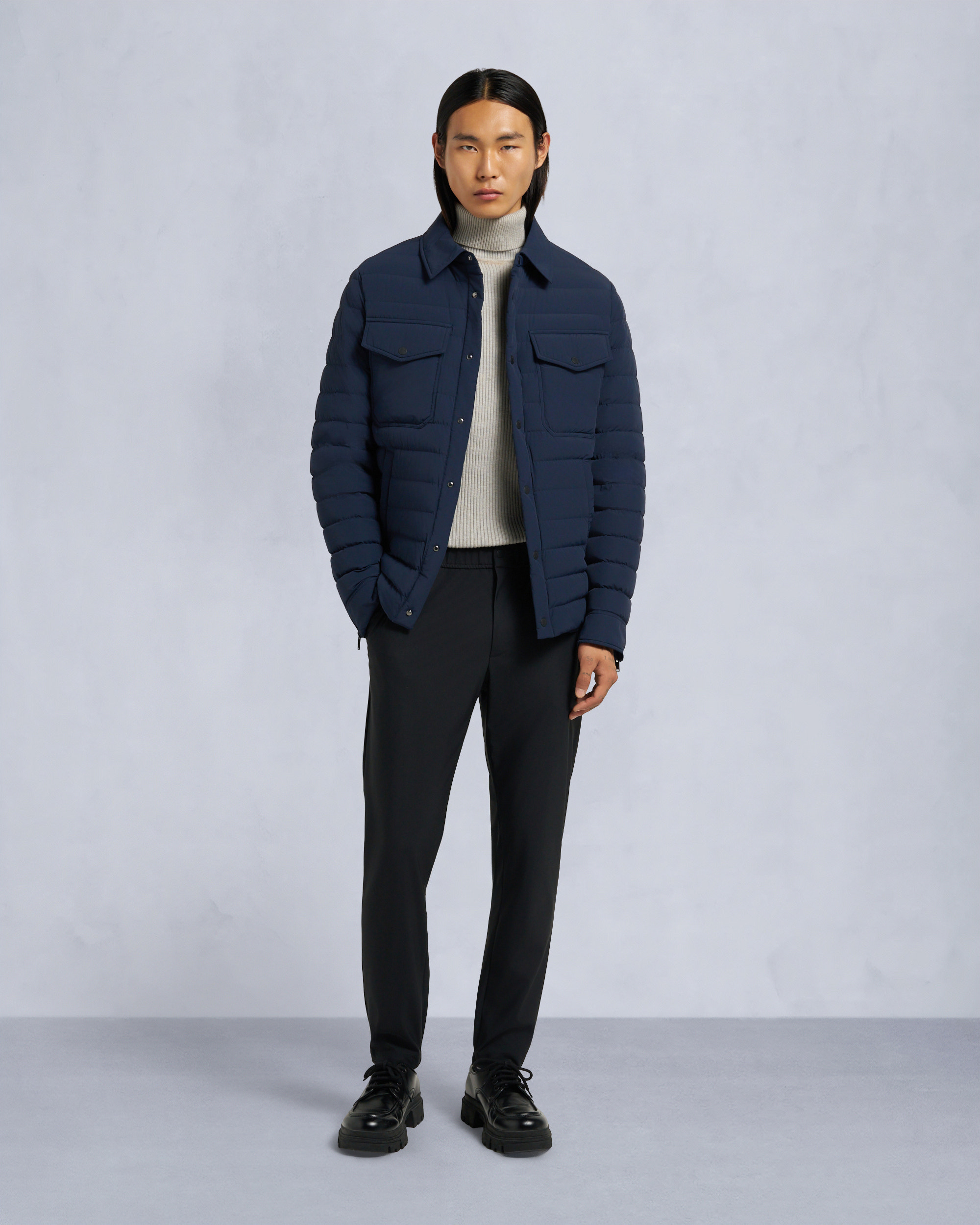 Moose Knuckles - M35MJ183 - Lennox Shirt Jacket - MENS -  - Front Category