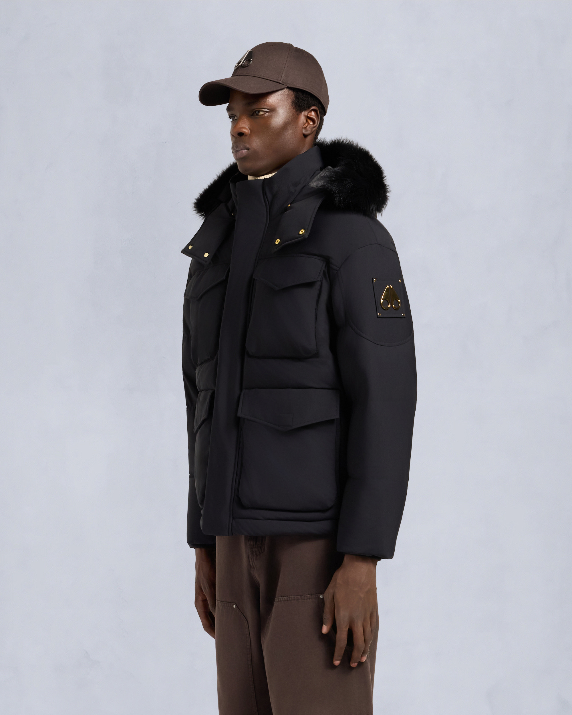 Moose Knuckles - M35MJ204GS - Gold Series Dufrost 3Q Down Puffer Jacket - MENS -  - Front