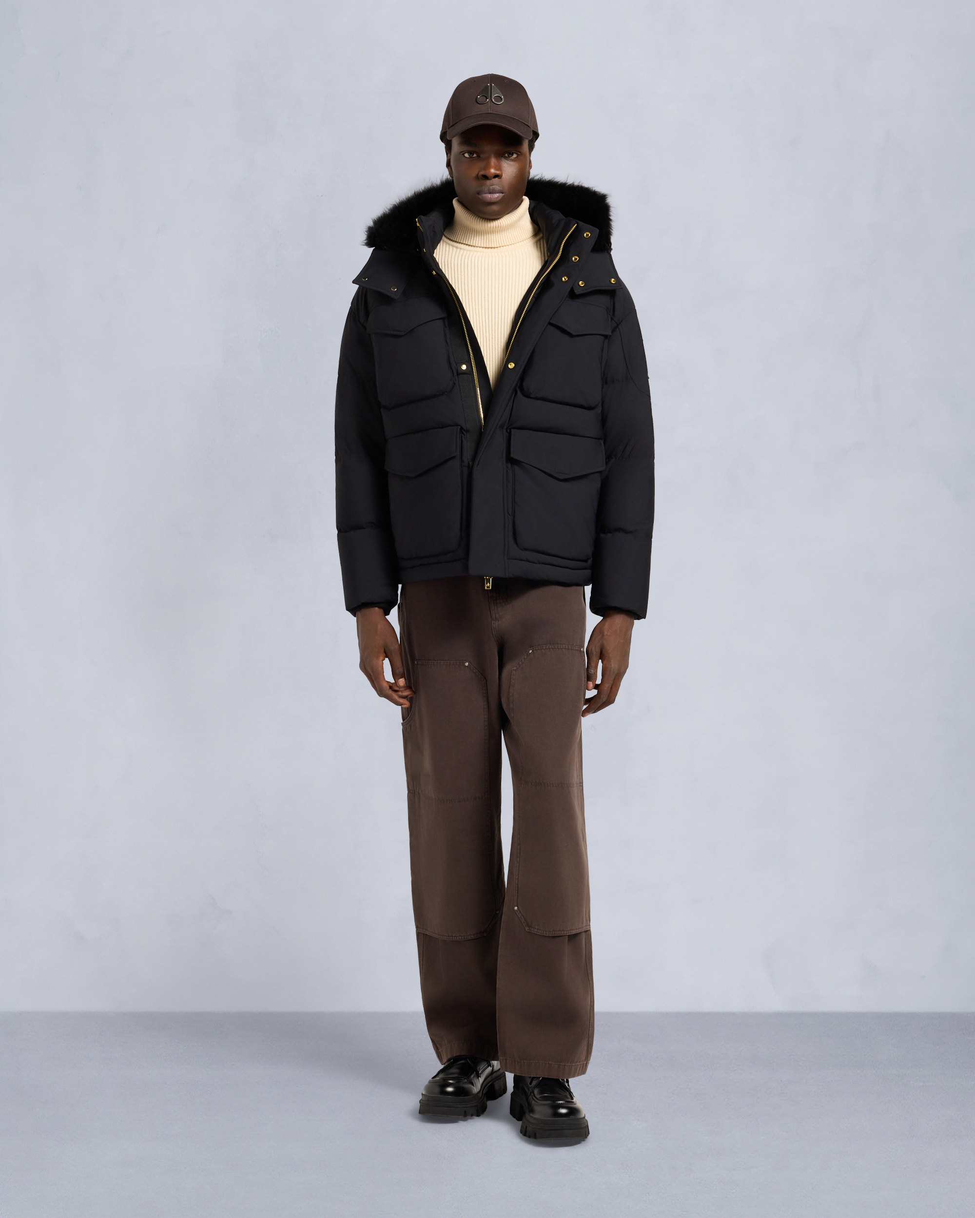 Moose Knuckles - M35MJ204GS - Gold Series Dufrost 3Q Down Puffer Jacket - MENS -  - Front Category