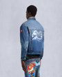 Moose Knuckles - M35MJ215EV - Evisu x Moose Denim Jacket - MENS -  - Back