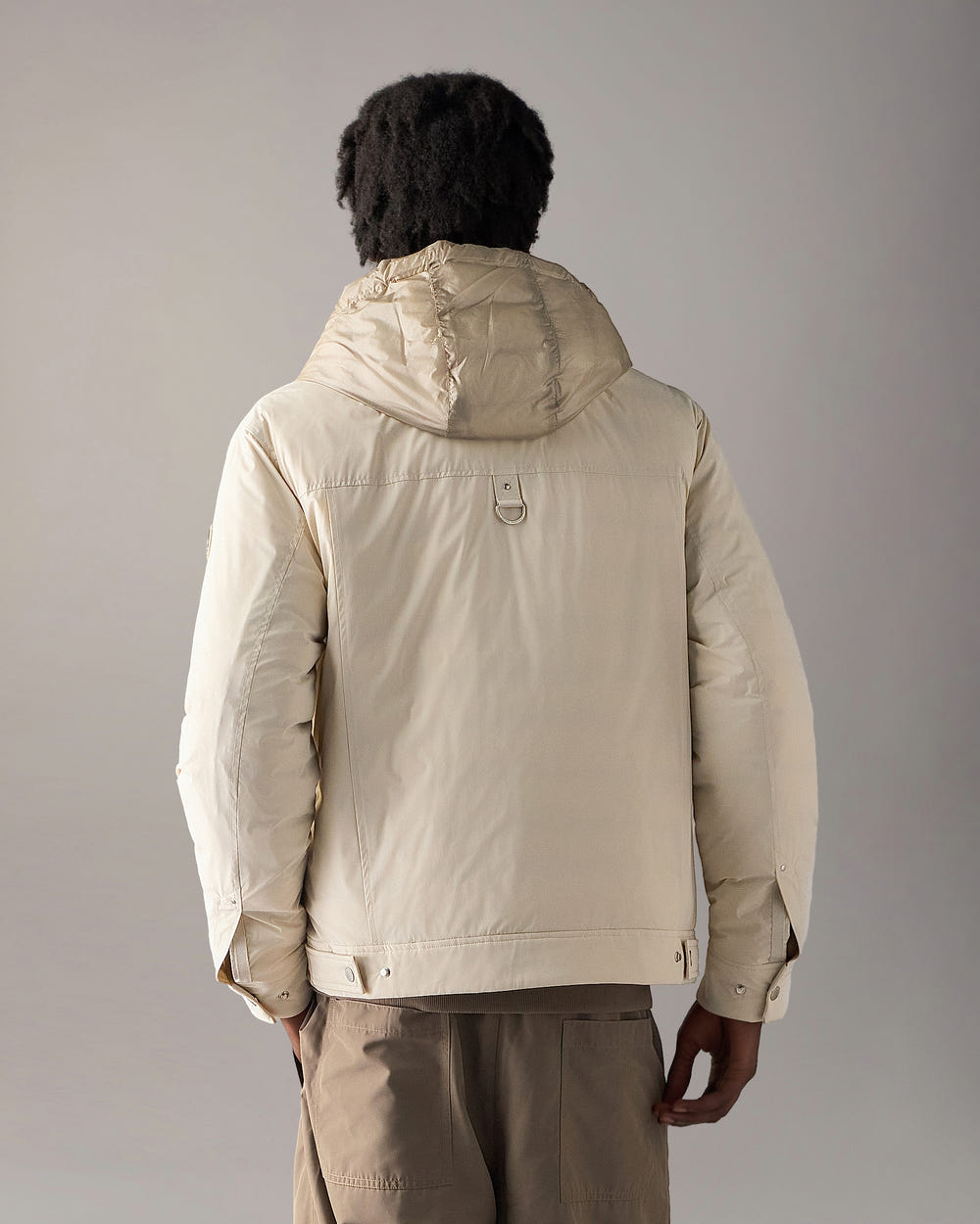 Moose Knuckles - M35MJ216 - Brixton Down Trucker Jacket - MENS -  - Back