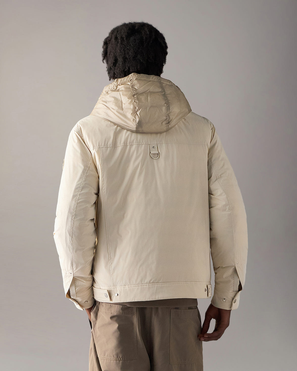 Moose Knuckles - M35MJ216 - Brixton Down Trucker Jacket - MENS -  - Back