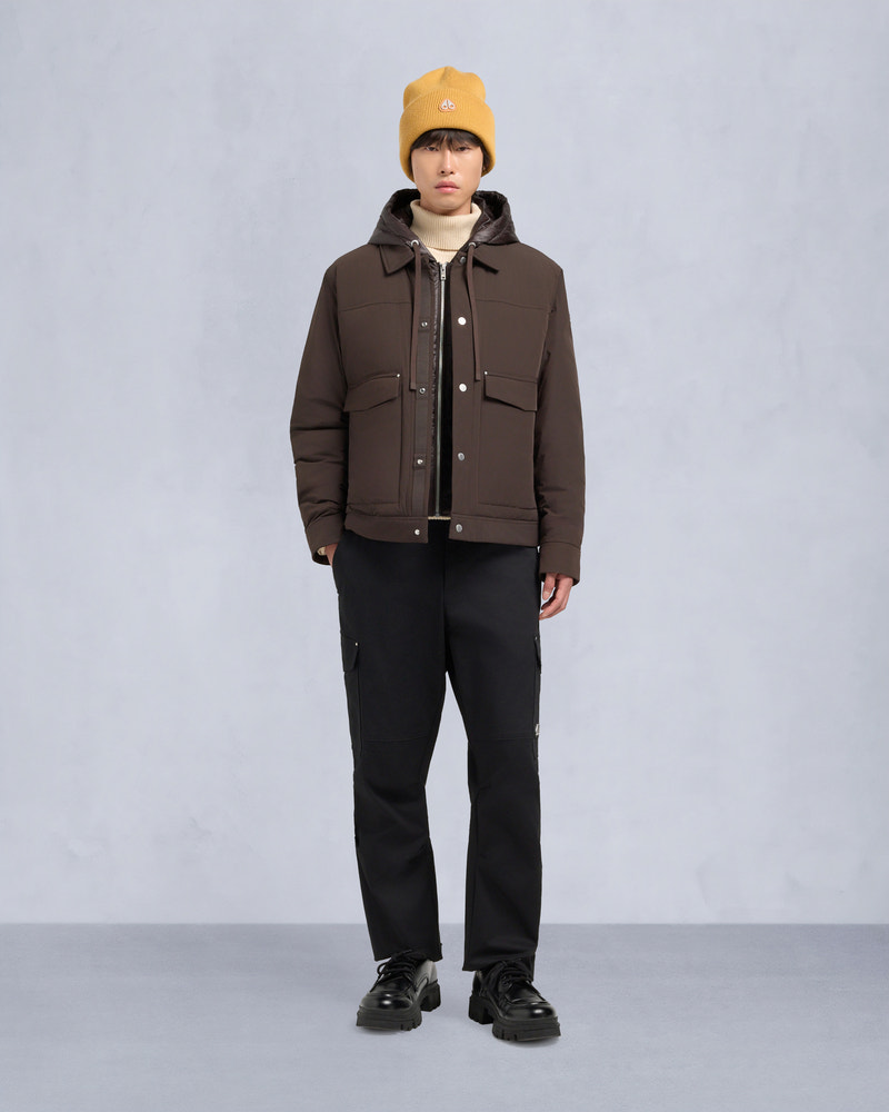 Moose Knuckles - M35MJ216 - Brixton Down Trucker Jacket - MENS -  - Front Category
