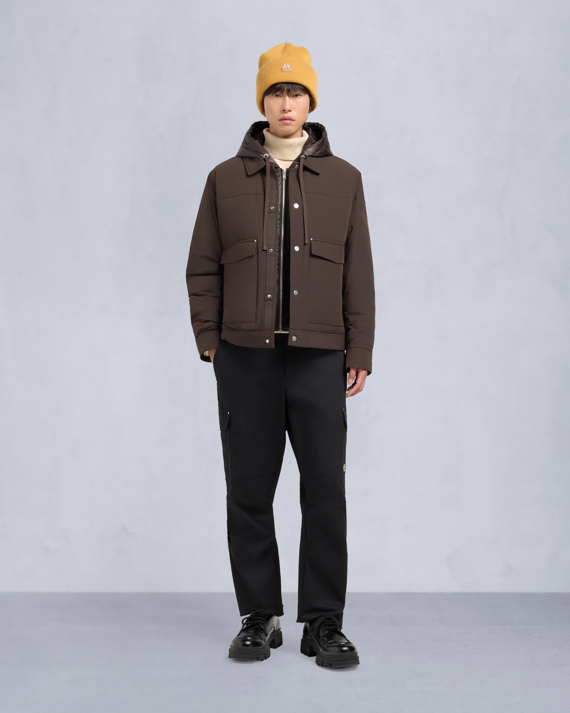 朱蒙 Brixton Trucker Jacket | Men | Moose Knuckles