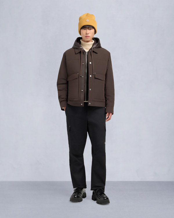 Moose Knuckles - M35MJ216 - Brixton Trucker Jacket - MENS -  - Front Category