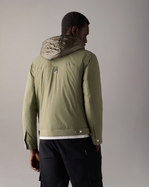 Moose Knuckles - M35MJ216 - Brixton Trucker Jacket - MENS -  - Back