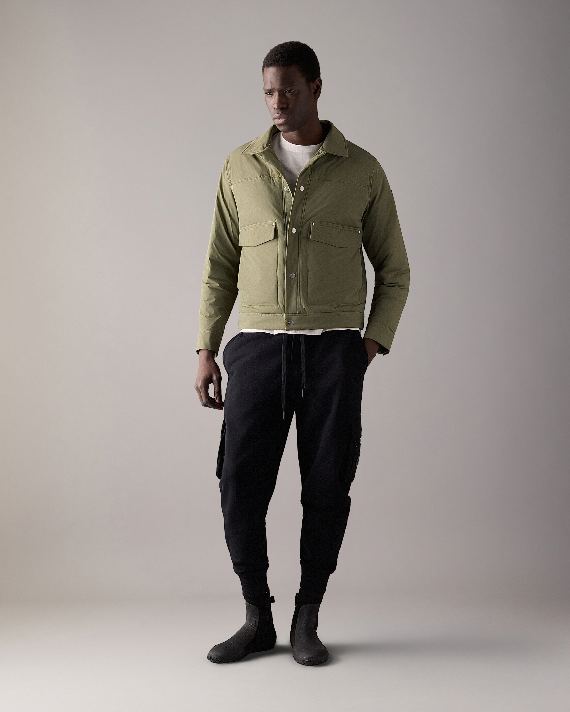 Moose Knuckles - M35MJ216 - Brixton Trucker Jacket - MENS -  - Detail3