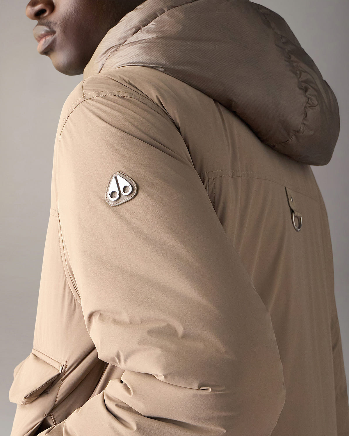 Moose Knuckles - M35MJ216 - Brixton Down Trucker Jacket - MENS -  - Detail1