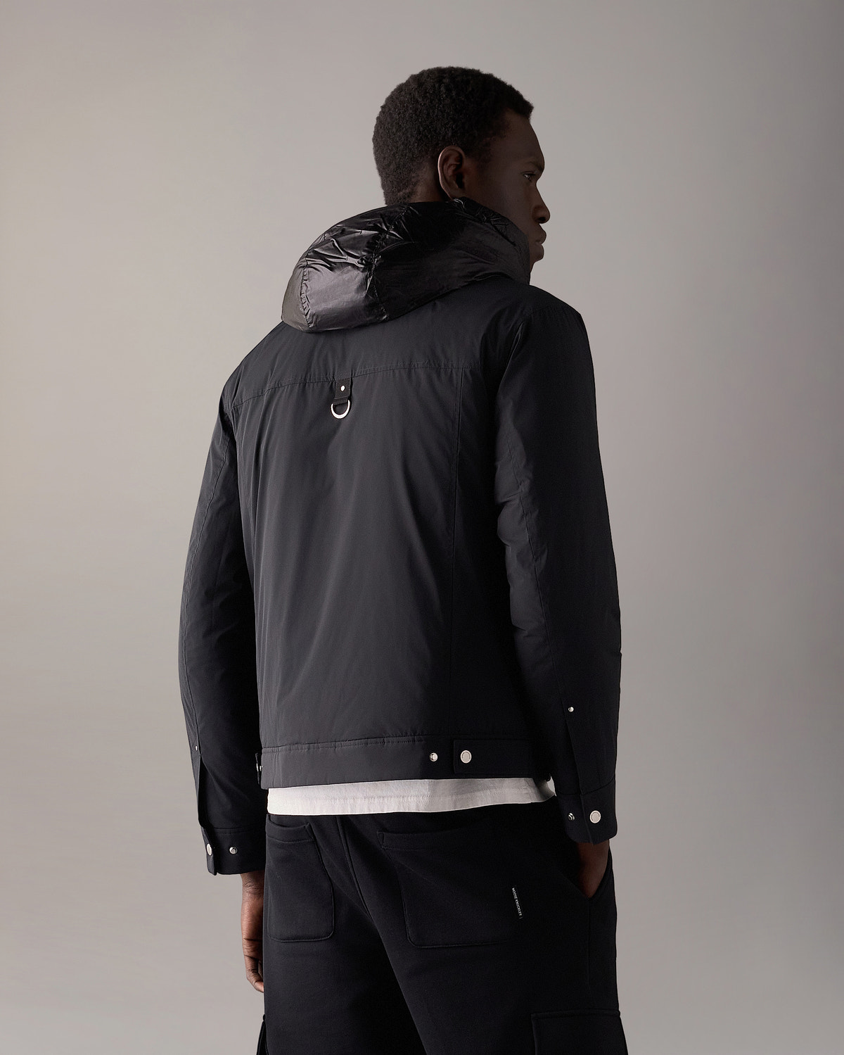 Moose Knuckles - M35MJ216 - Brixton Trucker Jacket - MENS -  - Back
