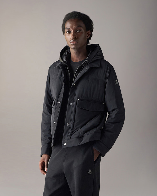 Moose Knuckles - M35MJ216 - Brixton Down Trucker Jacket - MENS -  - Front Category