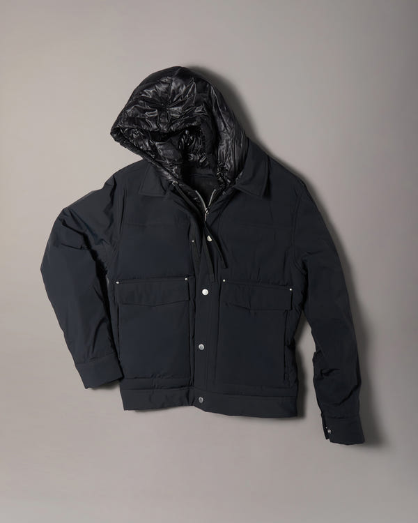 Moose Knuckles - M35MJ216 - Brixton Down Trucker Jacket - MENS -  - GM