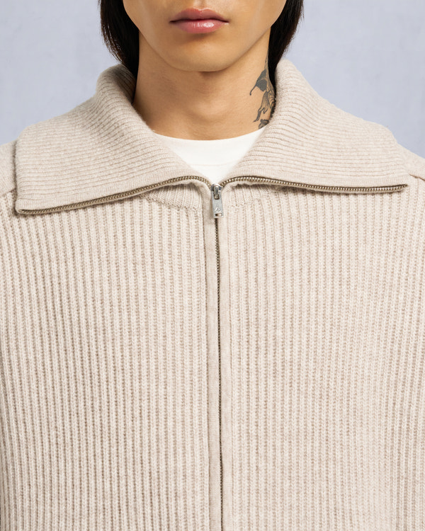 Moose Knuckles - M35MK665 - Colson Full-Zip Sweater - MENS -  - Detail3