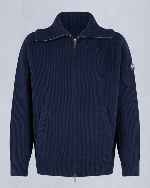 Moose Knuckles - M35MK665 - Colson Full-Zip Sweater - MENS -  - GM