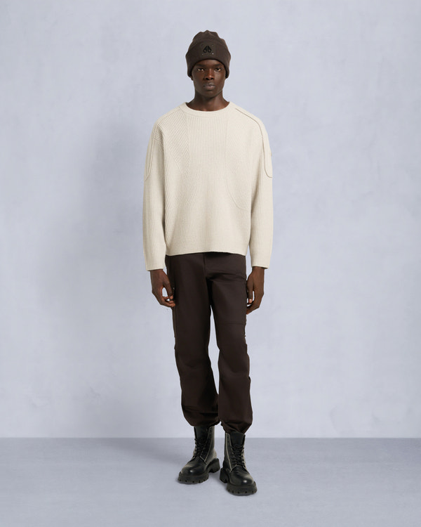 Moose Knuckles - M35MK671 - Colson Crewneck Sweater - MENS -  - Front Category