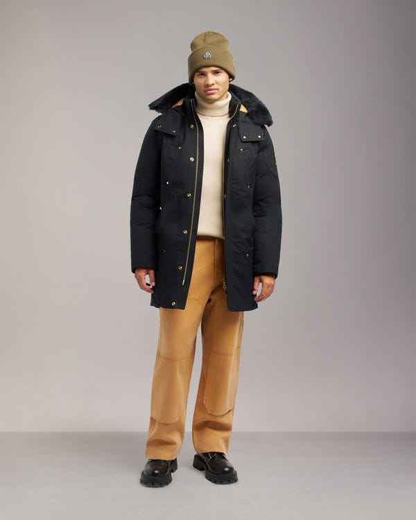 Moose Knuckles - M35MP261GS - GOLD SERIES SHEARLING TRIM STIRLING PARKA - MENS -  - Front