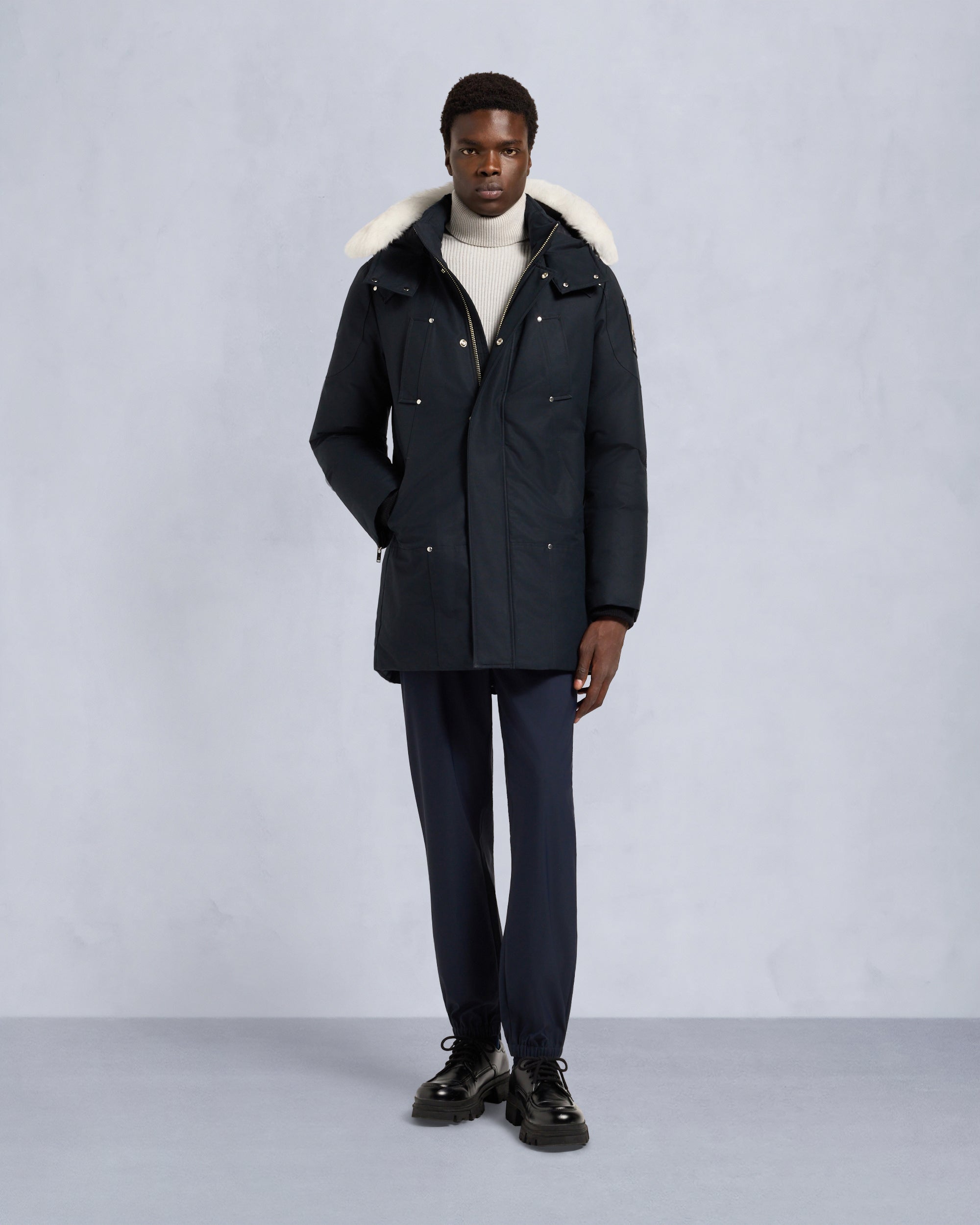 極美品★62,700円 BRIEFING RUSSEL PARKA 黒 メンズM m35mp261s_1005_front_category_