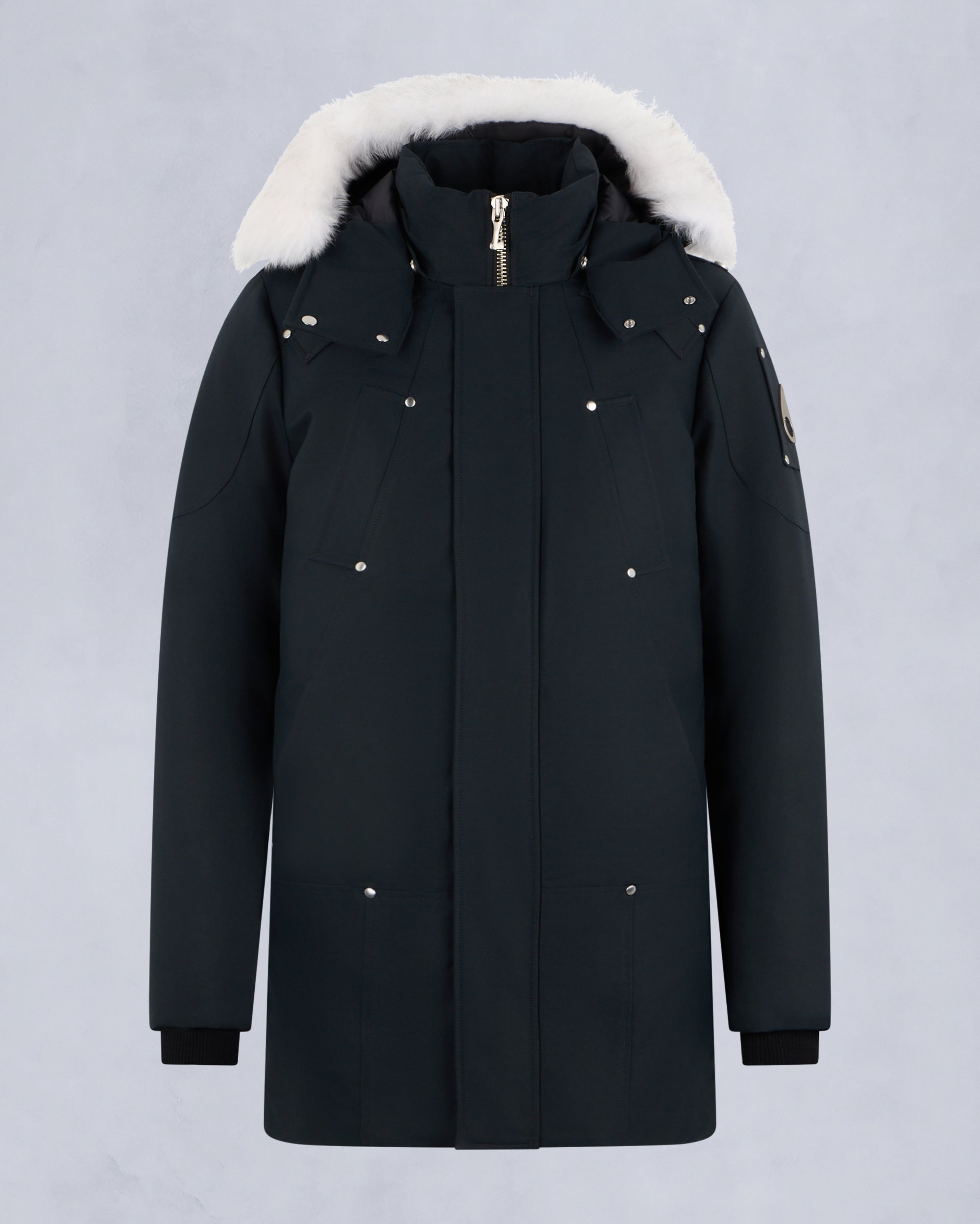 ムースナックル　Stirling Amazon.com: Moose Knuckles Men's Stirling Parka, Army/Black Fox