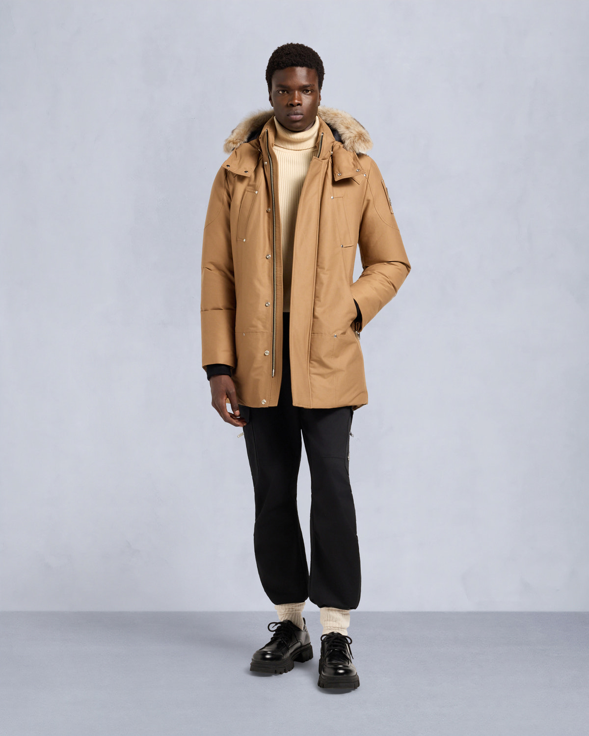 Moose Knuckles - M35MP261S - ORIGINAL SHEARLING TRIM STIRLING PARKA - MENS -  - Front Category