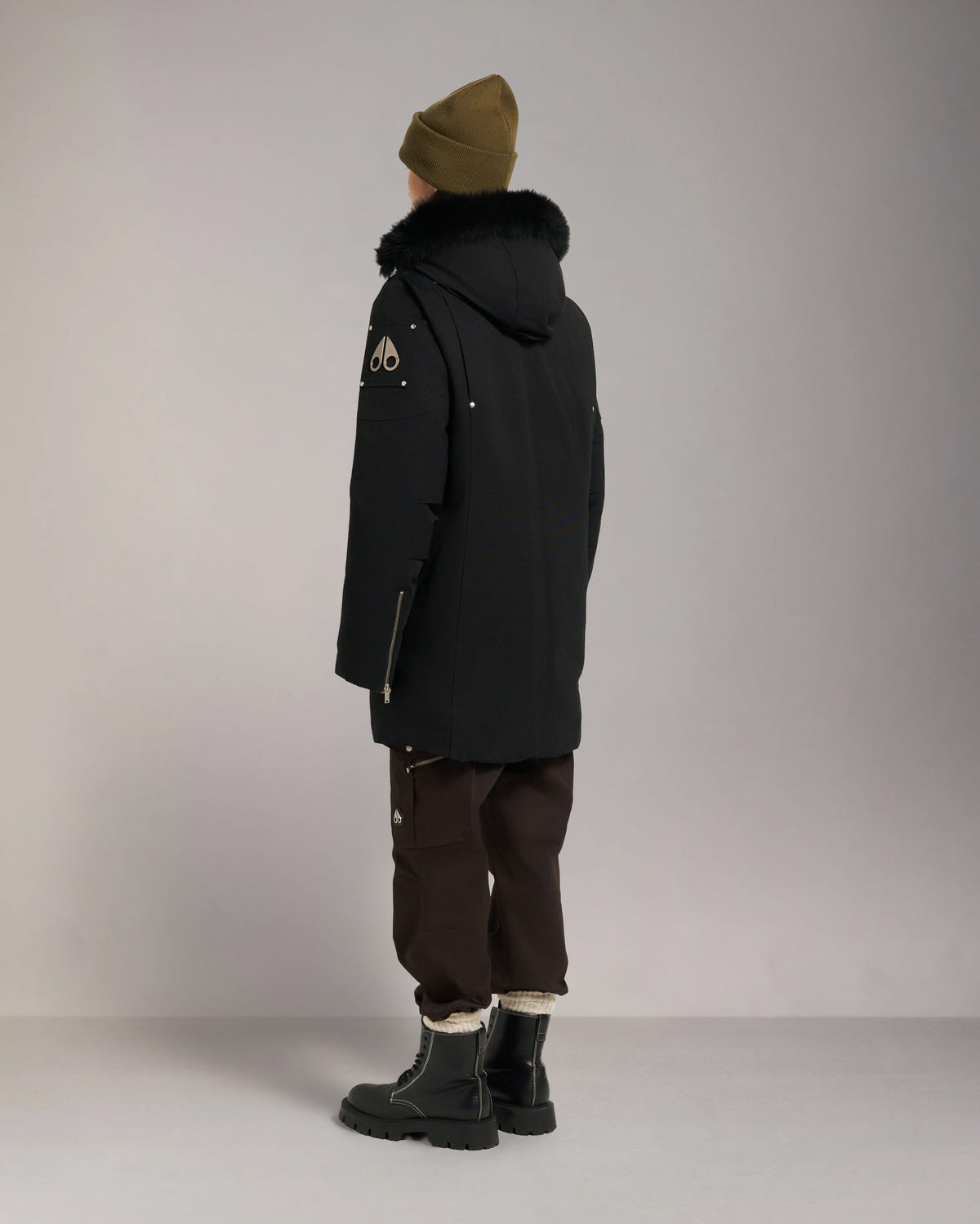 Moose Knuckles - M35MP261S - ORIGINAL SHEARLING TRIM STIRLING PARKA - MENS -  - Back