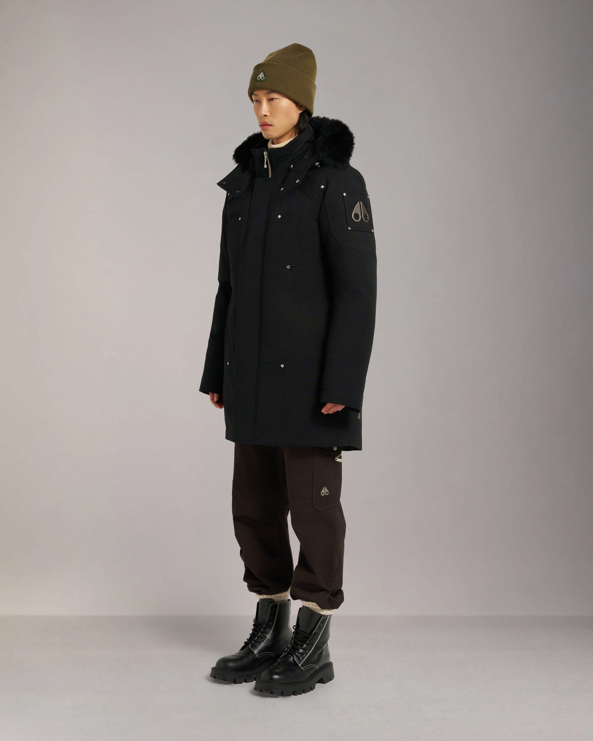 Moose Knuckles - M35MP261S - ORIGINAL SHEARLING TRIM STIRLING PARKA - MENS -  - Front Category