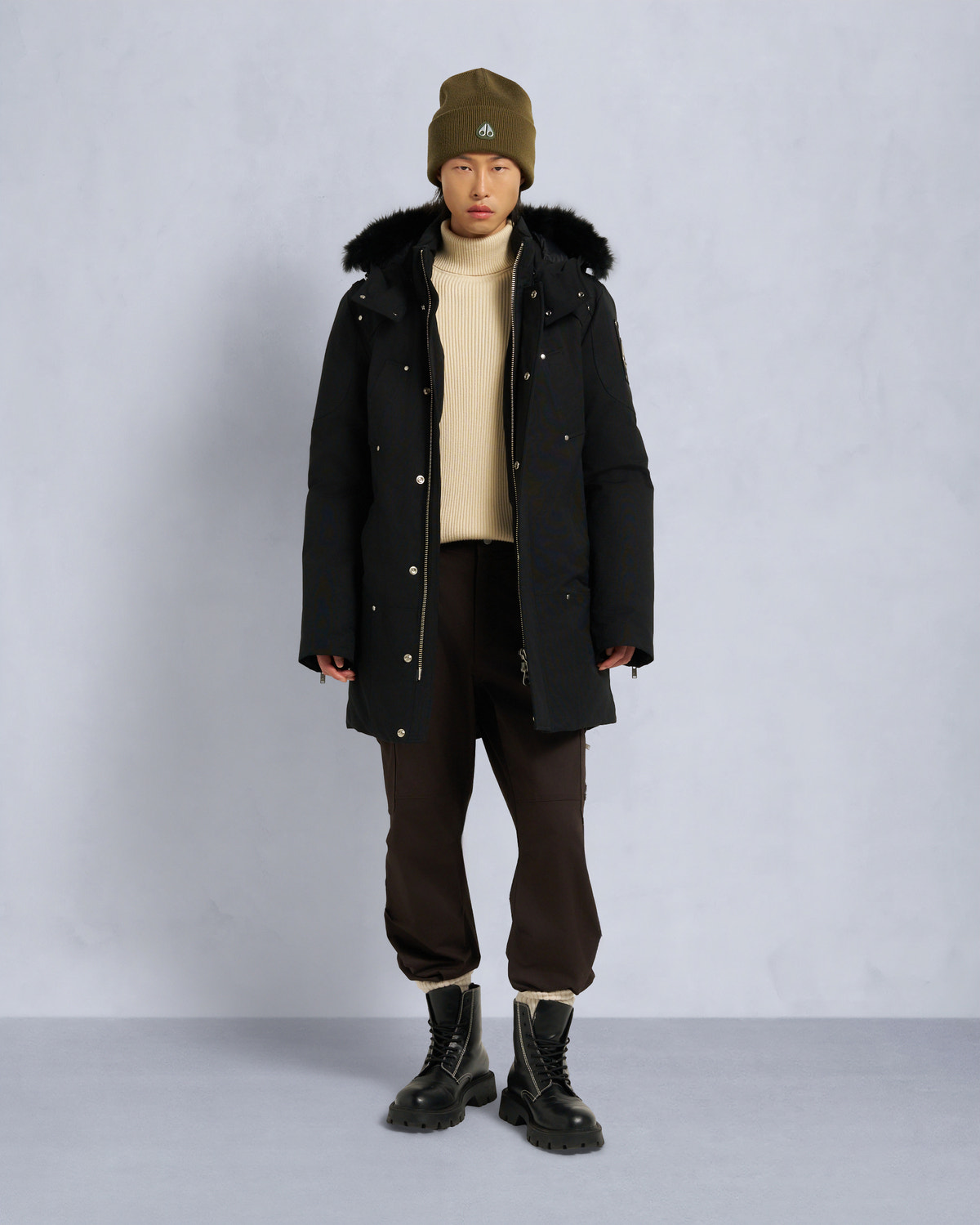Moose Knuckles - M35MP261S - ORIGINAL SHEARLING TRIM STIRLING PARKA - MENS -  - Front Category