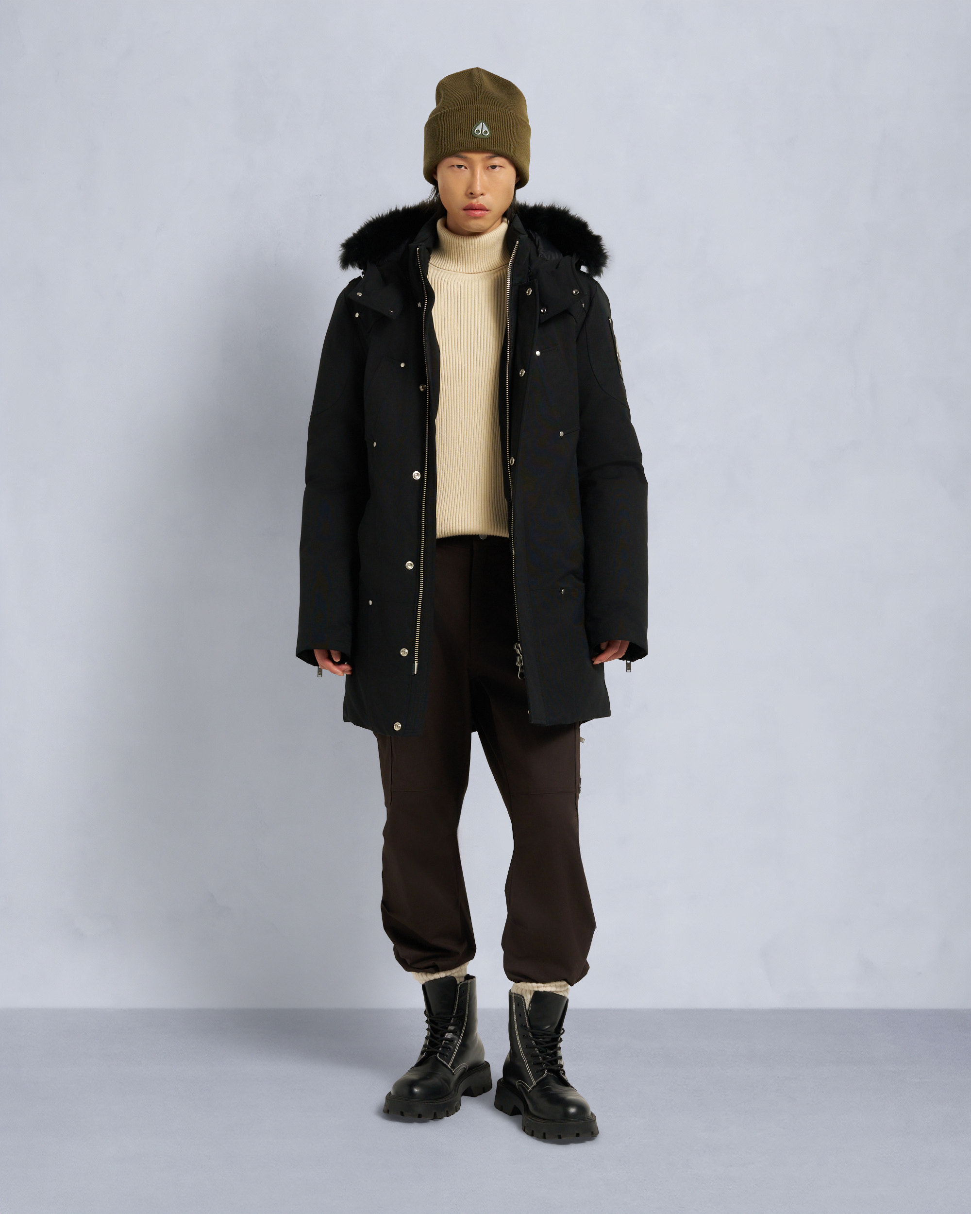 Moose Knuckles - M35MP261S - ORIGINAL SHEARLING TRIM STIRLING PARKA - MENS -  - Front Category
